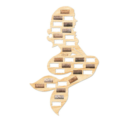 Enchanting Mermaid Wine Cork Holder